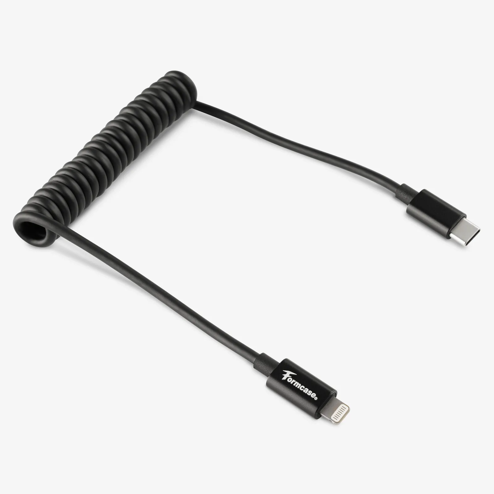Formcase Spiral Cable MFI Lightning to USB-C